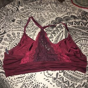 Aerie Layered lace Racerback Bralette